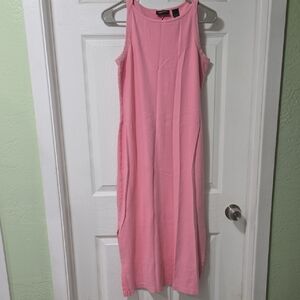 Nww York & Company Pink Sleeveless Dress